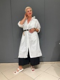 Koszula Sukienka ANITA Degrees bianco
