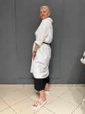 Koszula Sukienka ANITA Degrees bianco