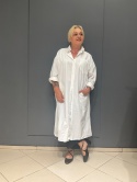 Koszula Sukienka ANITA Degrees bianco