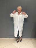 Koszula Sukienka ANITA Degrees bianco
