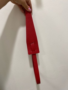 Pasek AGA camel red
