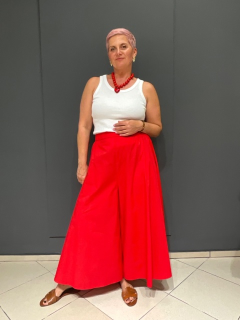 Spodnie Kuloty NERON Wendy Trendy red Spodnie Kuloty NERON Wendy Trendy red