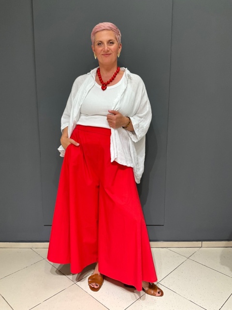 Spodnie Kuloty NERON Wendy Trendy red Spodnie Kuloty NERON Wendy Trendy red