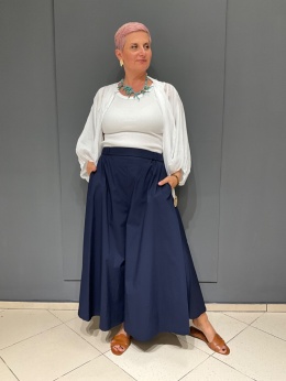 Spodnie Kuloty NERON Wendy Trendy navy