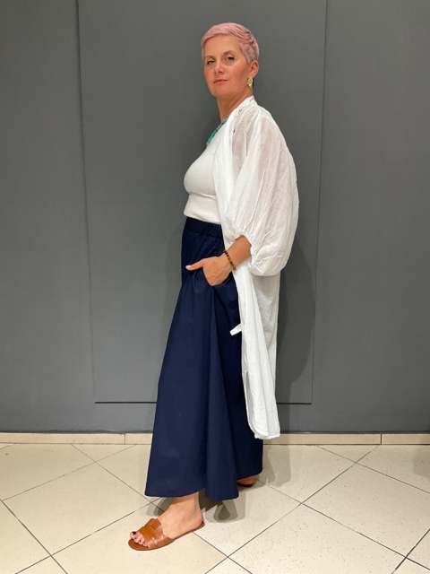 Spodnie Kuloty NERON Wendy Trendy navy Spodnie Kuloty NERON Wendy Trendy navy