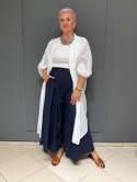 Spodnie Kuloty NERON Wendy Trendy navy