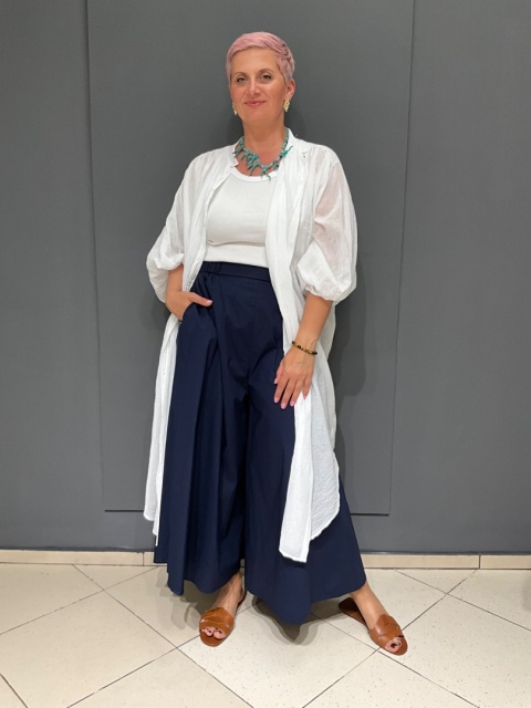 Spodnie Kuloty NERON Wendy Trendy navy Spodnie Kuloty NERON Wendy Trendy navy