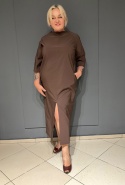 Sukienka ANAIS new Rivabella choco