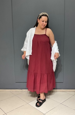 Sukienka FIORA bordo