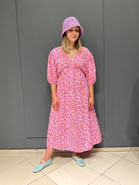 Sukienka MONIK pantera pink Sukienka MONIK pantera pink