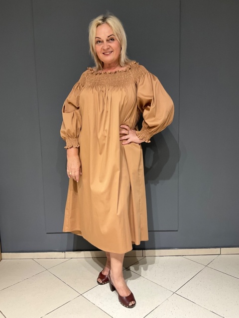 Sukienka ZYTA camel Sukienka ZYTA camel