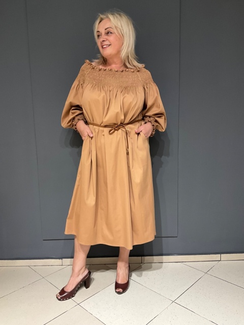 Sukienka ZYTA camel Sukienka ZYTA camel