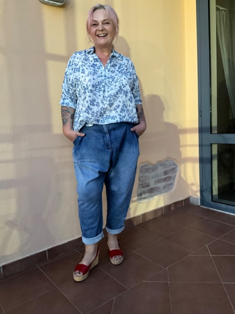 Bluzka IVET blue Bluzka IVET blue