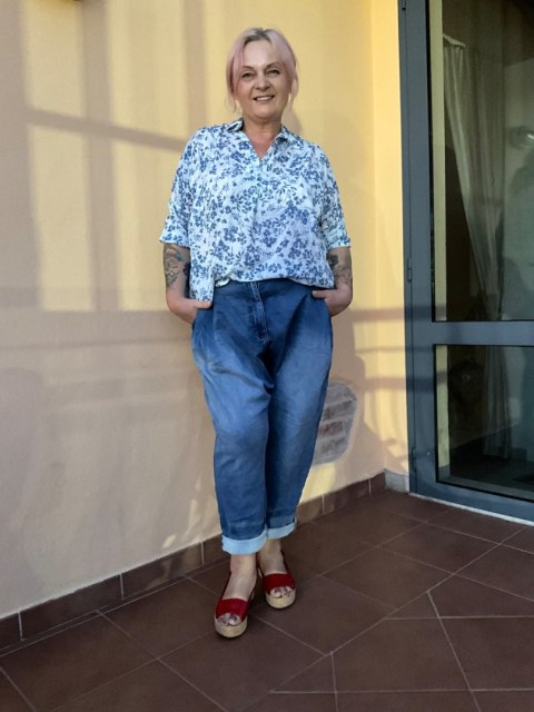 Bluzka IVET blue Bluzka IVET blue
