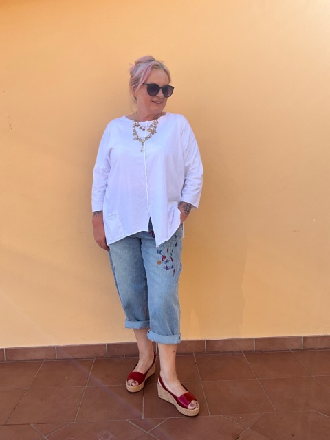 Bluzka NATA Wendy Trendy bianco Bluzka NATA Wendy Trendy bianco