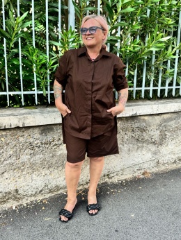 Koszula ELENA choco