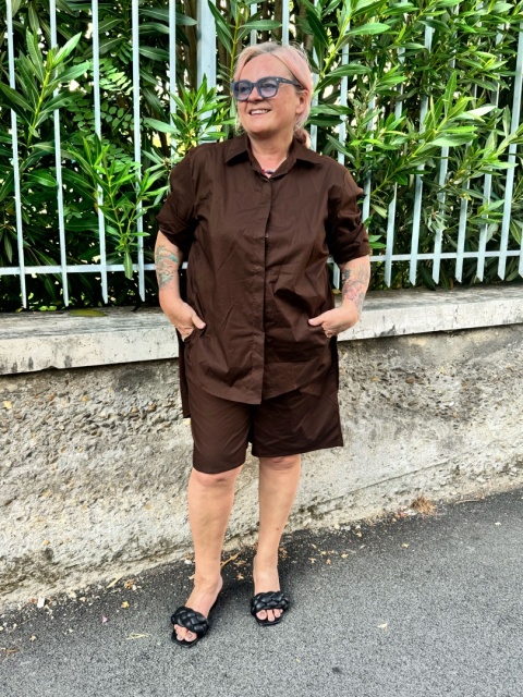 Koszula ELENA choco Koszula ELENA choco
