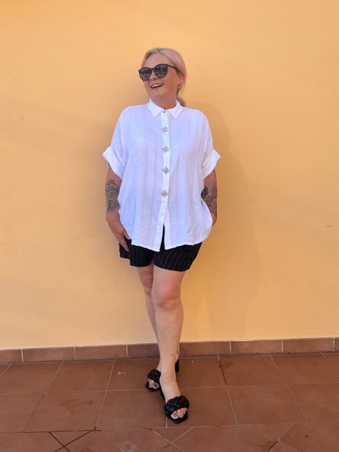 Koszula MOSSA bianco Koszula MOSSA bianco