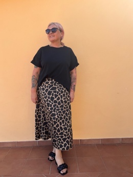 Spódnica CARIO żyrafa