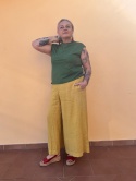 Spodnie kuloty LINO Wendy Trendy curry