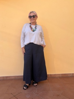 Spodnie kuloty LINO Wendy Trendy navy