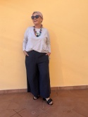 Spodnie kuloty LINO Wendy Trendy navy