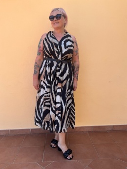 Sukienka CLEO short tygrys