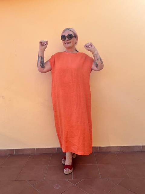 Sukienka LUCCA Wendy Trendy Orange Sukienka LUCCA Wendy Trendy Orange