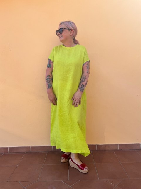 Sukienka LUCCA Wendy Trendy limon Sukienka LUCCA Wendy Trendy limon