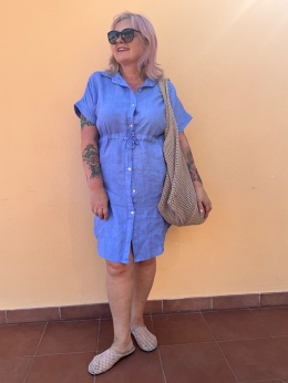 Sukienka SARA sky