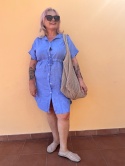 Sukienka SARA sky