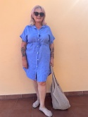Sukienka SARA sky