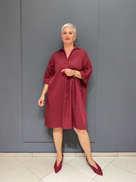 Sukienka TAMI Rivabella bordo Sukienka TAMI Rivabella bordo