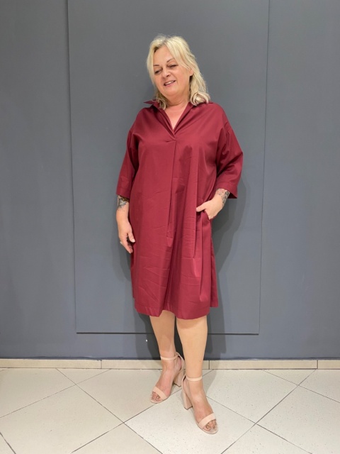 Sukienka TAMI Rivabella bordo Sukienka TAMI Rivabella bordo