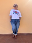 Tshirt SAY bianco