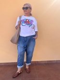 Tshirt SAY bianco