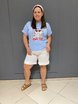T-shirt bluzka SARDI blue