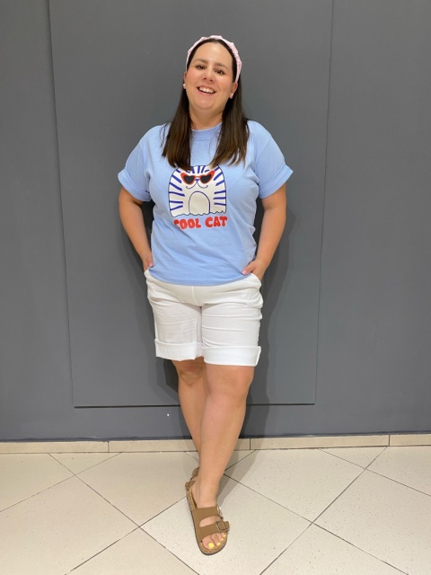 T-shirt bluzka SARDI blue T-shirt bluzka SARDI blue