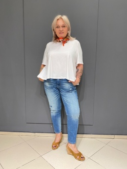 Bluzka BALICA biała Wendy Trendy
