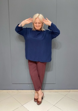 Bluzka DEZZA navy Wendy Trendy