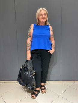 Bluzka FINDI kobalt Wendy Trendy
