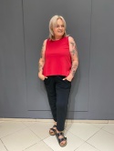 Bluzka FINDI red Wendy Trendy