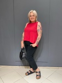 Bluzka FINDI red Wendy Trendy