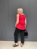 Bluzka FINDI red Wendy Trendy