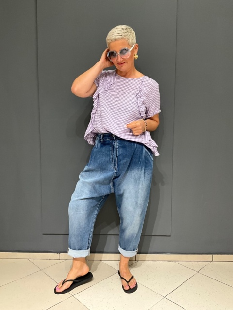 Bluzka NUBE Wendy Trendy kratka Bluzka NUBE Wendy Trendy kratka