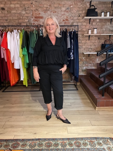 Bluzka koszula ALICANTE Wendy Trendy nero Bluzka koszula ALICANTE Wendy Trendy nero