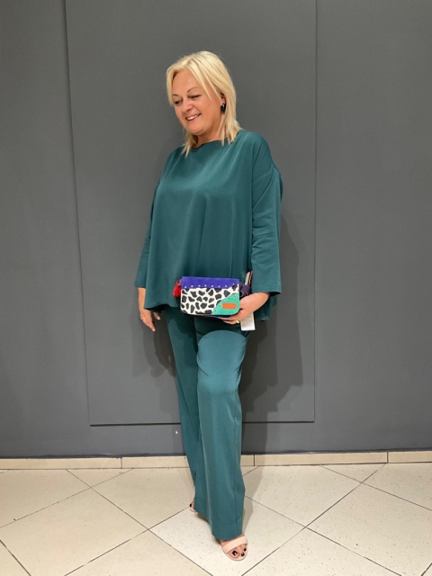 Bluza Bluzka VESSE Rivabella turkus Bluza Bluzka VESSE Rivabella turkus