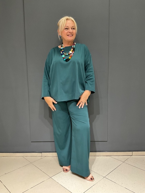 Bluza Bluzka VESSE Rivabella turkus Bluza Bluzka VESSE Rivabella turkus