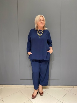 Spodnie DEZZA Wendy Trendy navy