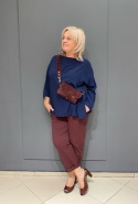 Spodnie TINA Wendy Trendy bordo